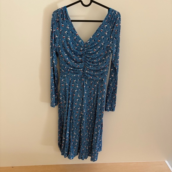 Boden Georgia Floral Faux Wrap Dress - Picture 4 of 12
